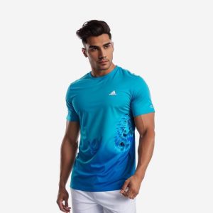 Adidas Sky Blue T-Shirt
